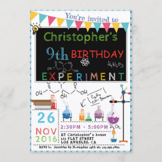 INVITACIÓN DEL FIESTA DEL LABORATORIO DEL
