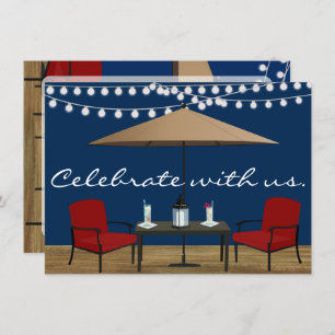 Invitación del fiesta del patio