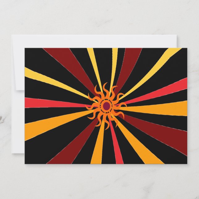 Invitación del fiesta del solsticio de verano (Anverso)