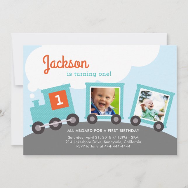 Invitación del Fiesta del tren fotográfico