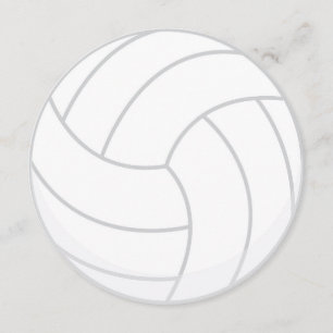 Invitación del fiesta del voleibol del tema de los