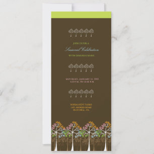 Invitación del Fiesta Forestal de los Cuatro Árbol