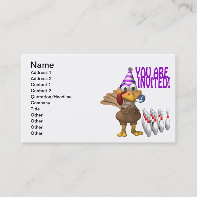 Invitación del fiesta que rueda (Anverso)