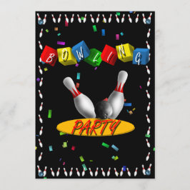 Invitación del fiesta que rueda