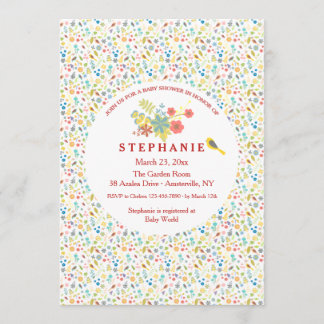 Invitación del Fling de la primavera