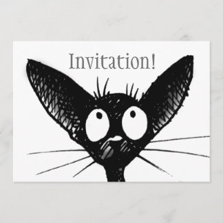 Invitación del gato negro