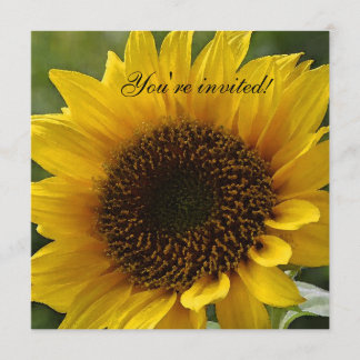 Invitación del girasol
