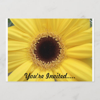 Invitación del girasol