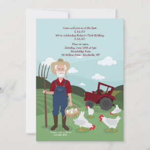Invitación del Granjero Harper