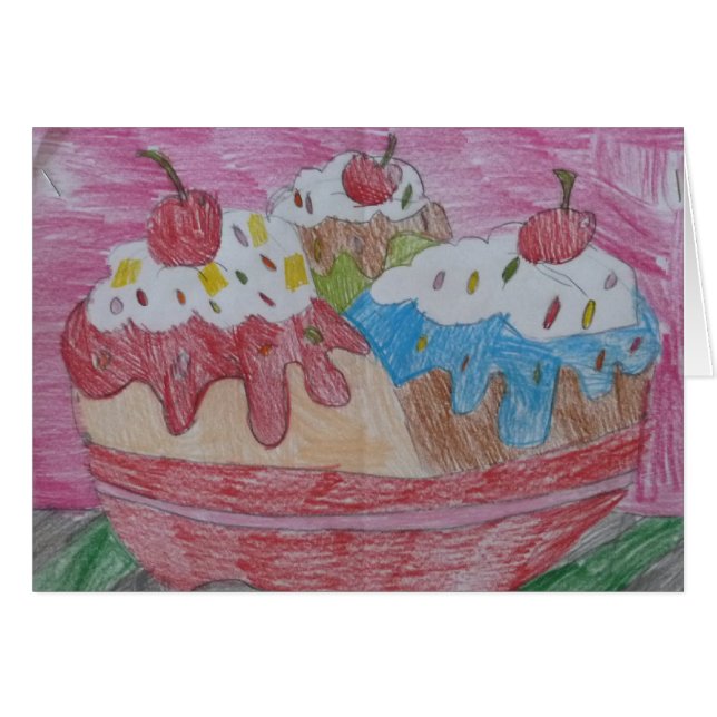 Invitación del helado (Anverso (Horizontal))