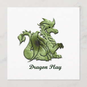 Invitación del juego del dragón