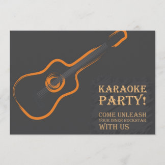 Invitación del Karaoke