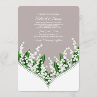 Invitación del lirio de los valles