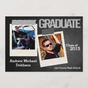 invitación del mayor del tablero del negro de la