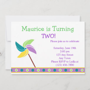 Invitación del molino azul