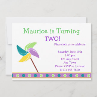 Invitación del molino azul