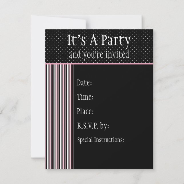 Invitación del motel de la siesta (Anverso)