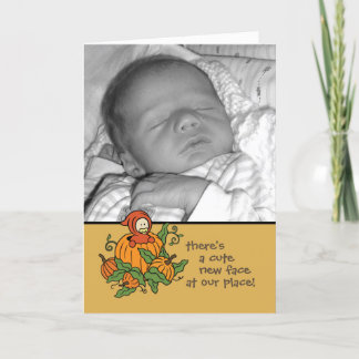 Invitación del nacimiento del bebé de Autum