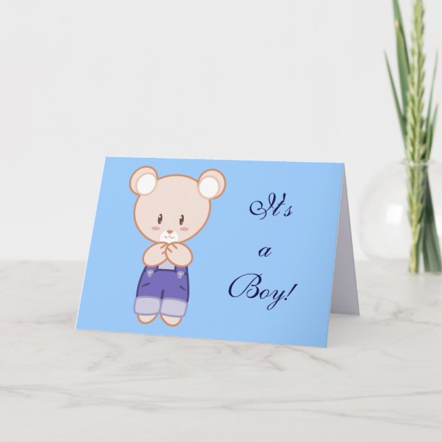 Invitación del nacimiento del muchacho (Anverso)