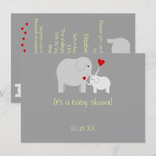 Invitación del neutral del género de Baby Shower