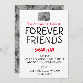 INVITACIÓN DEL PARTIDO AMARLIS BLANCO Y NEGRO