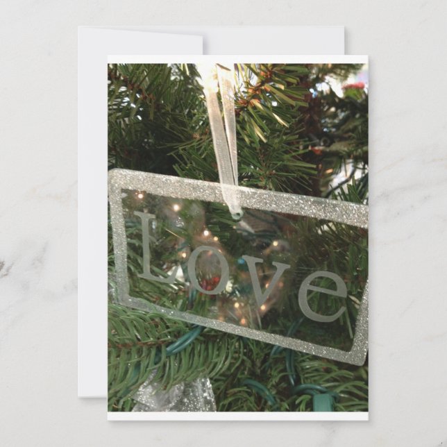 INVITACIÓN DEL PARTIDO "AMOR" NAVIDADES (Anverso)