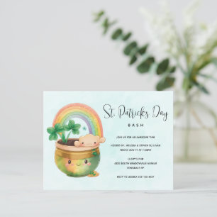 Invitación del partido arcoiris y amante del Día d