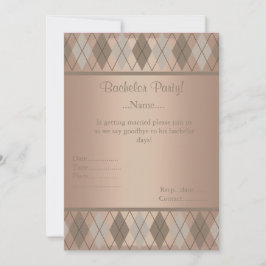 INVITACIÓN DEL PARTIDO BACHELOR DE LOS DIAMANTES D