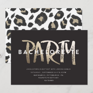 INVITACIÓN DEL PARTIDO BACHELORETTE // RELIEVE MET