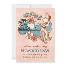 Invitación del partido Chica Aloha Hula