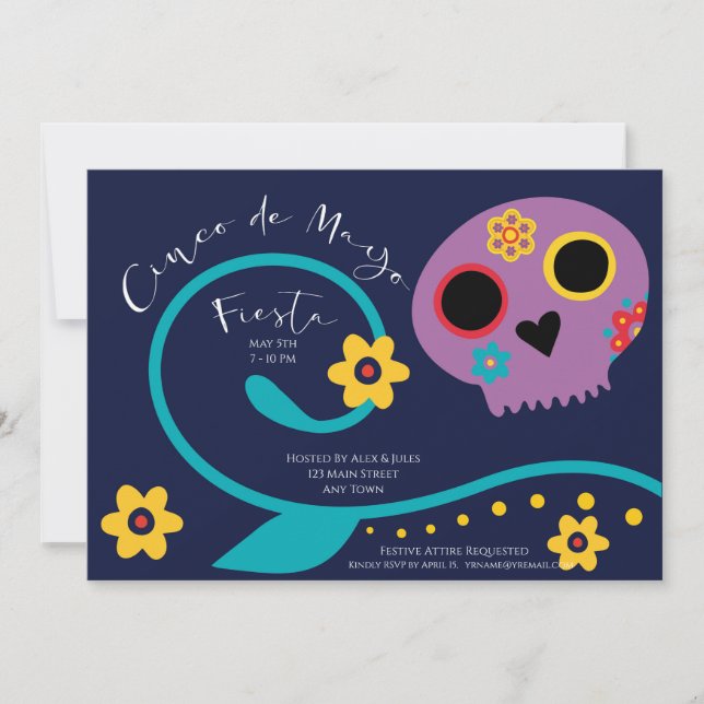 Invitación del partido Cinco de Mayo (Anverso)