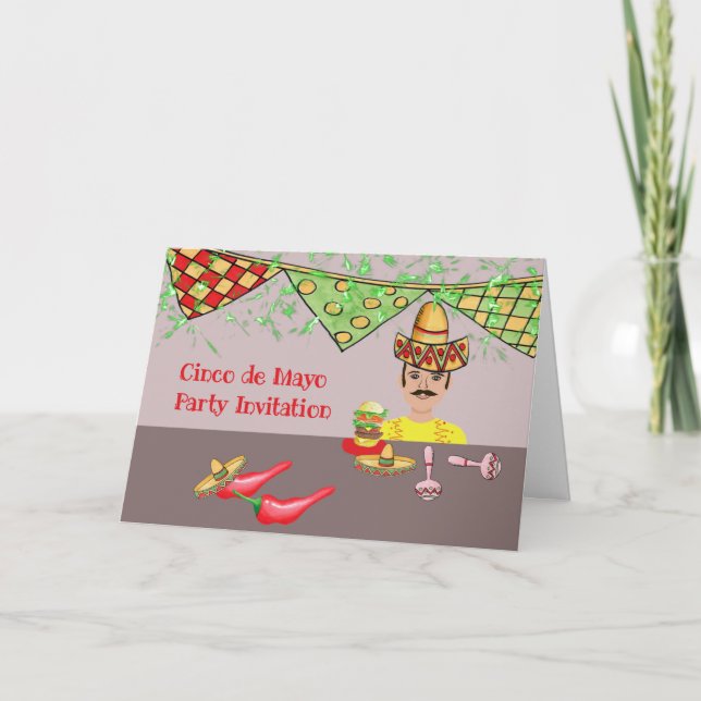 Invitación del partido Cinco de Mayo (Anverso)
