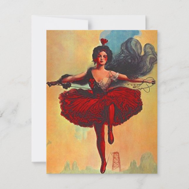 INVITACIÓN DEL PARTIDO CIRCUS TIGHTROPE ~ EZ2 PERS (Anverso)