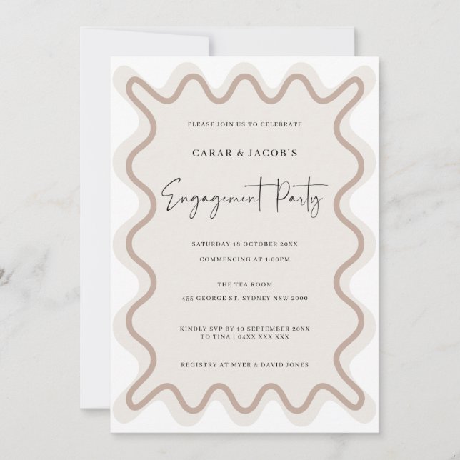 Invitación del Partido de Compromiso de la Fronter (Anverso)