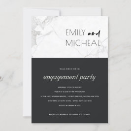 INVITACIÓN DEL PARTIDO DE COMPROMISO DE MÁRMOL BLA