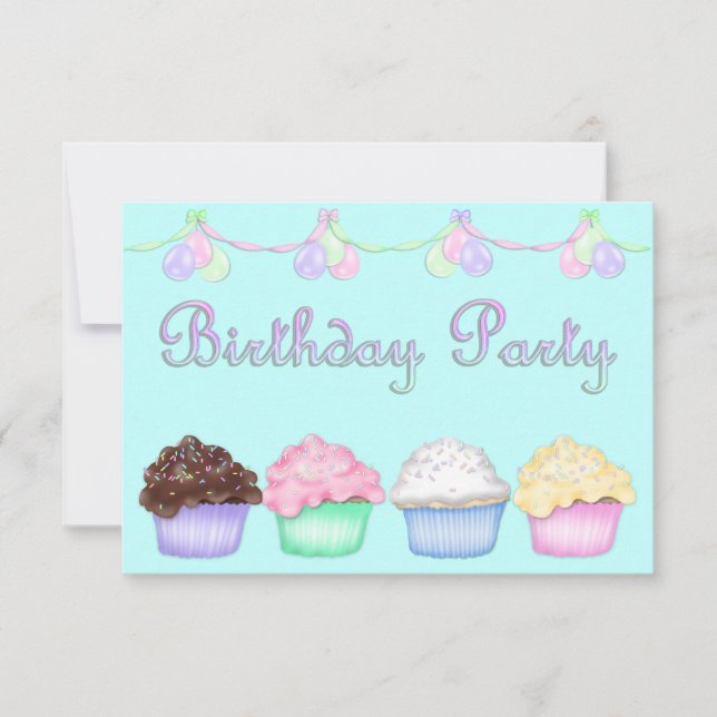 INVITACIÓN DEL PARTIDO DE CUMPLEAÑOS DE RAINBOW CU (Anverso)