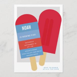 INVITACIÓN DEL PARTIDO DE CUMPLEAÑOS DE VERANO POP