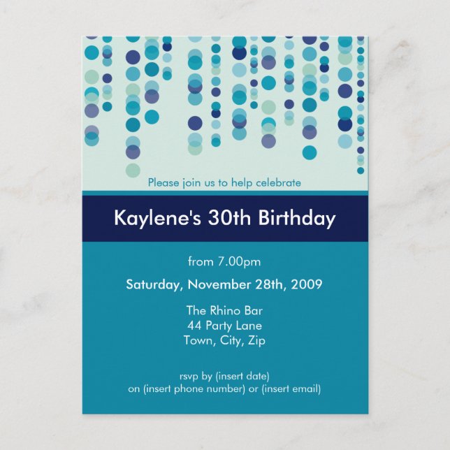 INVITACIÓN DEL PARTIDO DE CUMPLEAÑOS :: discotek 3 (Anverso)