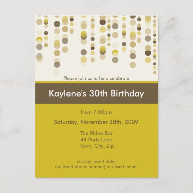 INVITACIÓN DEL PARTIDO DE CUMPLEAÑOS :: discotek 6 (Anverso)