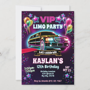 Invitación del partido de cumpleaños Limo a los ch