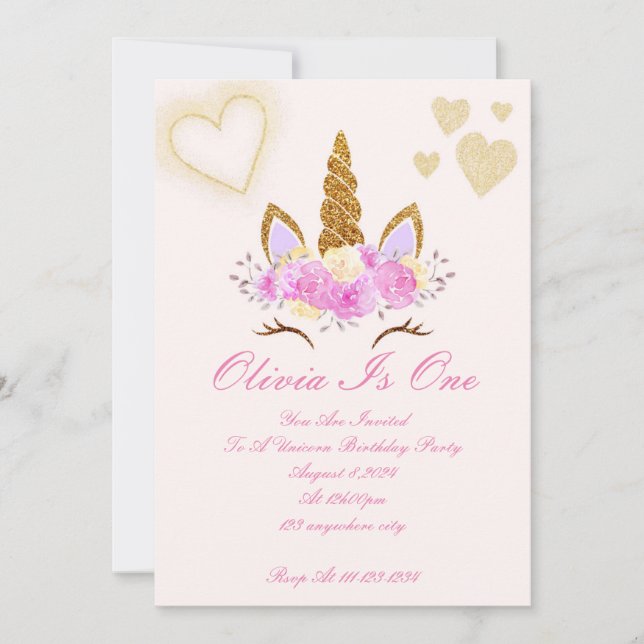 INVITACIÓN DEL PARTIDO DE CUMPLEAÑOS MÁGICO UNICOR (Anverso)