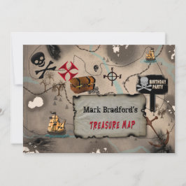 INVITACIÓN DEL PARTIDO DE CUMPLEAÑOS PIRATOS - MAP
