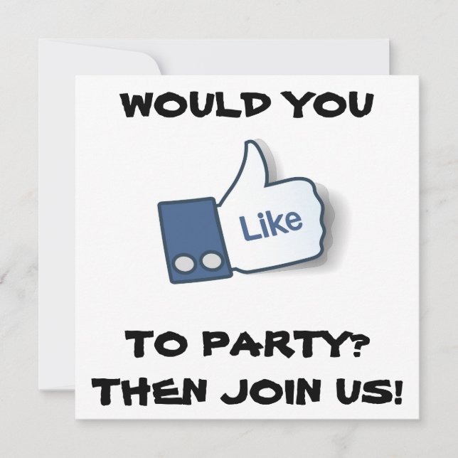 INVITACIÓN DEL PARTIDO DE FACEBOOK/TWITTER/TEXTER (Anverso)