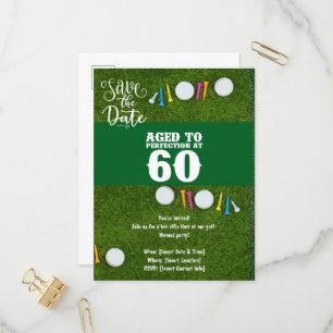 Invitación del partido de golf Salven la fecha 60 