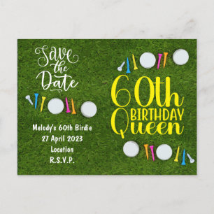 Invitación del partido de golf Salven la fecha 60 