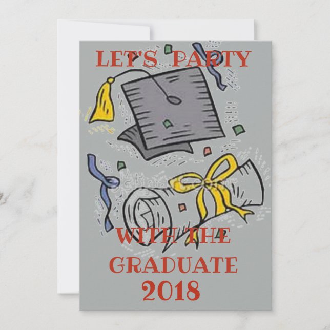 INVITACIÓN DEL PARTIDO DE GRADUACIÓN (Anverso)