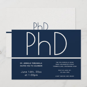 Invitación del Partido de Graduación Blanca Azul d