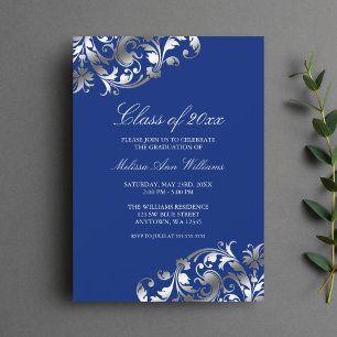 Invitación del partido de graduación Blue Silver S