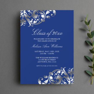 Invitación del partido de graduación Blue Silver S