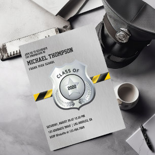 Invitación del Partido de Graduación con temática 